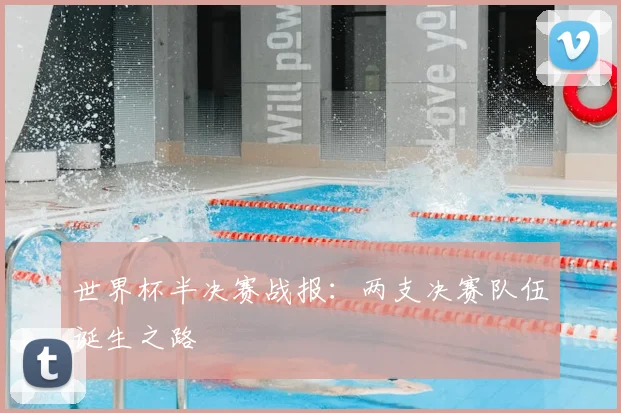 世界杯半决赛战报:两支决赛队伍诞生之路